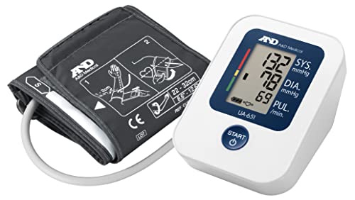 A&D Medical UA-651 Home Blood Pressure Monitor – Upper Arm BP Machine for Adults – FSA/HSA Eligible