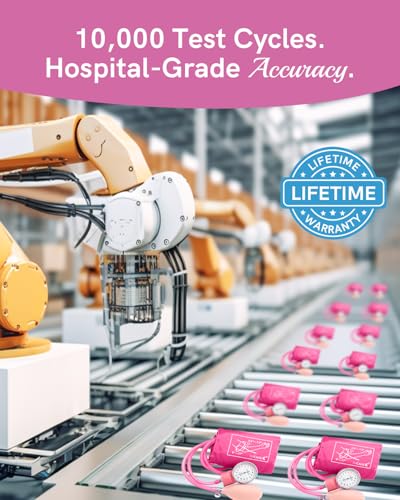 FriCARE Manual Blood Pressure Cuff for Nursing Students, FSA/HSA Eligible, Home & Medical School Essentials with Carryin