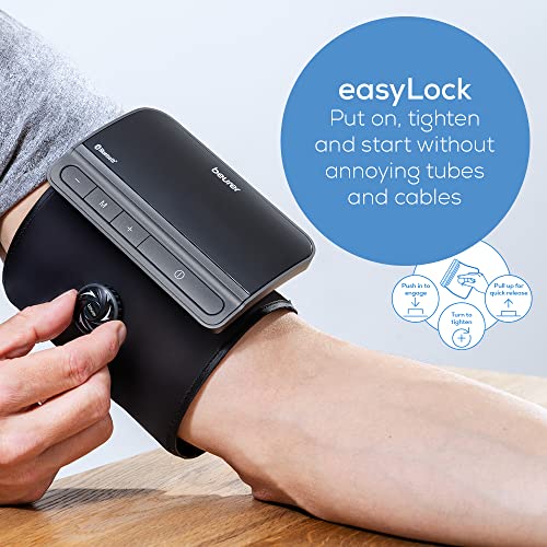 Beurer BM81 easyLock Automatic Upper Arm Blood Pressure Monitor for Elderly with Bluetooth
| Beurer BM81 easyLock Upper